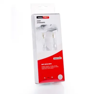 Кабель jack 3.5 мм Eagle Cable High Standard Mini(m)-Mini(m) 0,8 м